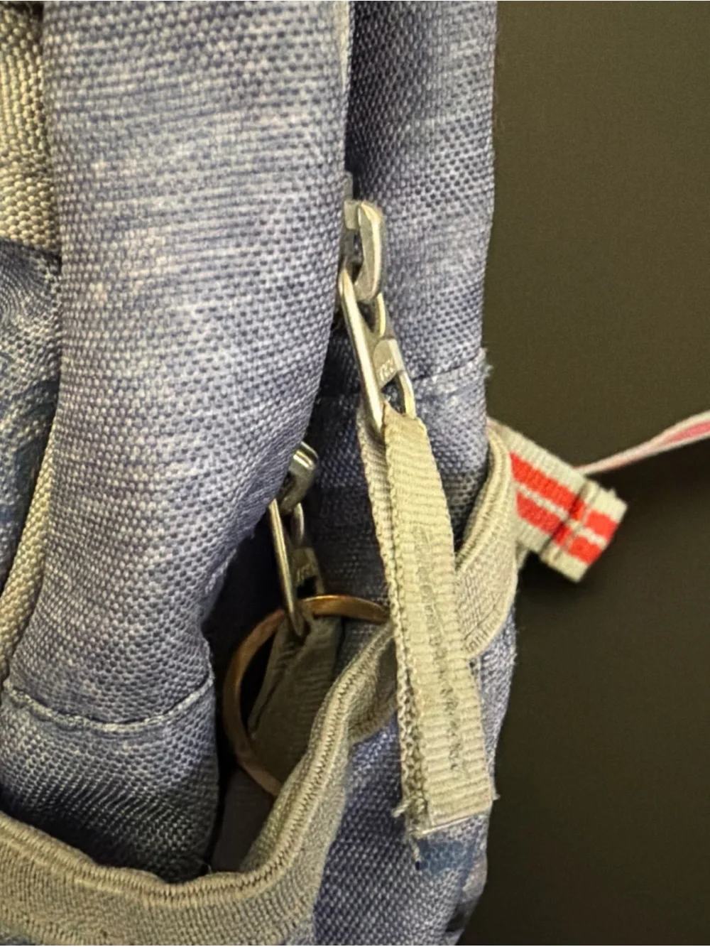 Pottery Barn Kids Backpack - Gray with Multicolor Avengers Print